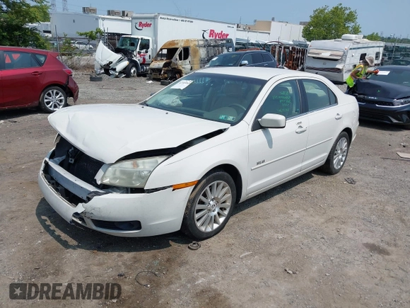 2008 Mercury Milan Premier with VIN 3MEHM02158R633388, listed as a IAAI auction lot 42390045 with 158,332 mi miles and . Bid and sale history available at DreamBid. Image 2.