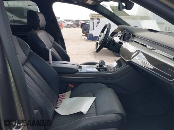 2019 Audi A8 L with VIN WAU8DAF89KN010314, listed as a IAAI auction lot 41767695 with 1 mi miles. Bid and sale history available at carsss.com. Image 5.