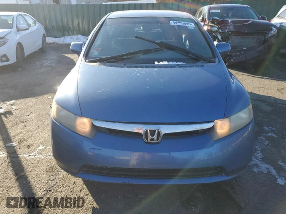 2006 Honda Civic LX z VIN 1HGFA16556L058534, wystawiony jako Copart lot #44396645 z przebiegiem 233 181 mil mil oraz Szkoda całkowita • Salvage title. Historia ofert i sprzedaży dostępna na DreamBid. Obrazek 5.