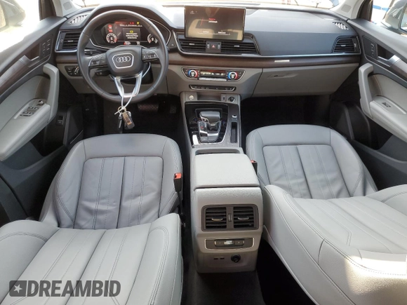 2022 Audi Q5 S line Premium Plus with VIN WA1EAAFY6N2104682, listed as a Copart auction lot 85463014 with 20,414 mi miles and Salvage Title. Bid and sale history available at carsss.com. Image 8.