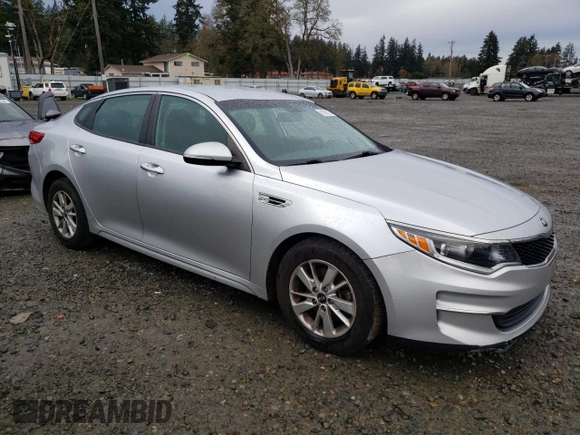 2018 Kia Optima LX with VIN 5XXGT4L36JG188719, listed as a Copart auction lot 81845134 with 101,032 mi miles and Salvage Title. Bid and sale history available at DreamBid. Image 4.