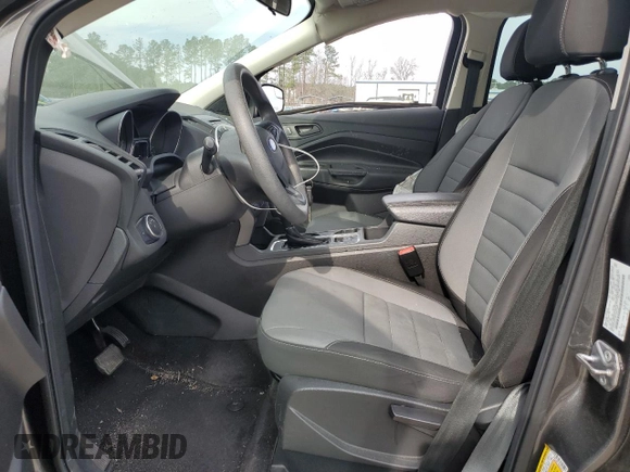 2017 Ford Escape S with VIN 1FMCU0F72HUE20557, listed as a Copart auction lot 48580395 with 103,612 mi miles and Salvage Title. Bid and sale history available at carsss.com. Image 7.
