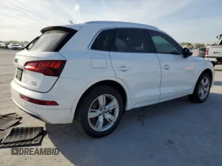 2018 Audi Q5 Premium Plus with VIN WA1BNAFY4J2230928, listed as a Copart auction lot 53123145 with 83,151 mi miles and Salvage Title. Bid and sale history available at DreamBid. Image 3.