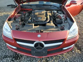 2015 Mercedes-Benz SLK-Class SLK 250 with VIN WDDPK4HA1FF106837, listed as a Copart auction lot 77699714 with 46,475 mi miles and Salvage Title. Bid and sale history available at carsss.com. Image 11.