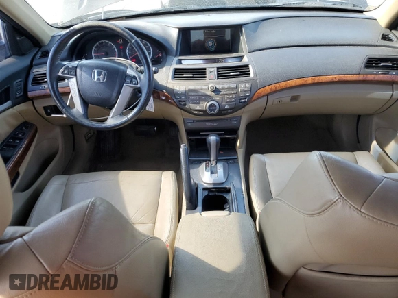 2011 Honda Accord EX-L with VIN 1HGCP3F82BA004220, listed as a Copart auction lot 65253265 with 170,685 mi miles and Salvage title. Bid and sale history available at DreamBid. Image 8.