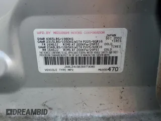 2003 Mitsubishi Outlander XLS with VIN JA4LZ41G63U073080, listed as a Copart auction lot 45912915 with 133,233 mi miles and Salvage Title. Bid and sale history available at carsss.com. Image 13.
