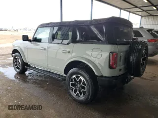 2022 Ford Bronco with VIN 1FMDE5BH1NLB79900, listed as a Copart auction lot 49434105 with 34,331 mi miles and Salvage Title. Bid and sale history available at DreamBid. Image 2.