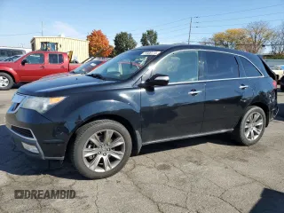 2010 Acura MDX Advance with VIN 2HNYD2H53AH533597, listed as a Copart auction lot 77006174 with 123,981 mi miles and Salvage Title. Bid and sale history available at DreamBid. Image 1.