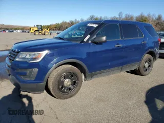 2017 Ford Police Interceptor Utility z VIN 1FM5K8ATXHGD67316, wystawiony jako Copart lot #84960974 z przebiegiem 163 218 mil mil oraz Czysty tytuł • Clean title. Historia ofert i sprzedaży dostępna na DreamBid. Obrazek 1.
