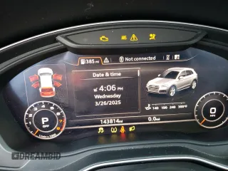 2018 Audi Q5 Premium Plus with VIN WA1BNAFY0J2143429, listed as a Copart auction lot 50757795 with 143,814 mi miles and Non Repairable. Bid and sale history available at carsss.com. Image 9.