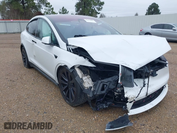 2022 Tesla Model X Plaid with VIN 7SAXCBE68NF333394, listed as a IAAI auction lot 41615086 with Not Provided miles and . Bid and sale history available at DreamBid. Image 1.