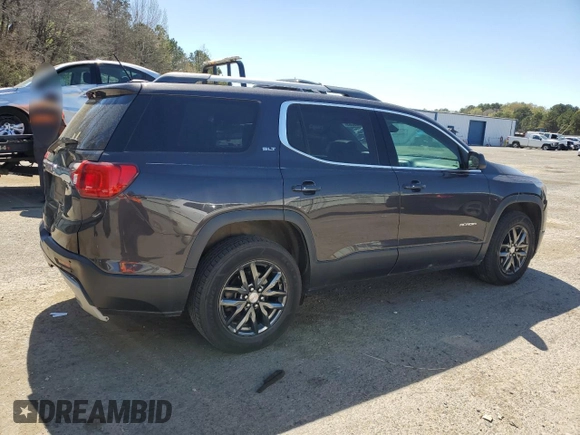 2017 GMC Acadia SLT with VIN 1GKKNMLS8HZ156183, listed as a Copart auction lot 48908065 with 261,438 mi miles and Salvage Title. Bid and sale history available at carsss.com. Image 3.