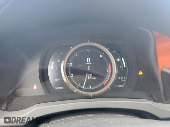 2015 Lexus IS 350 with VIN JTHBE1D29F5017238, listed as a Copart auction lot 58859345 with 115,492 mi miles and Salvage title. Bid and sale history available at DreamBid. Image 9.