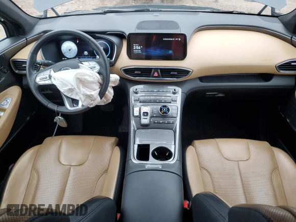 2023 Hyundai Santa Fe Calligraphy with VIN 5NMS5DAL8PH501030, listed as a Copart auction lot 59320305 with 35,178 mi miles and Salvage title. Bid and sale history available at DreamBid. Image 8.