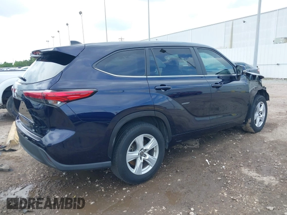 2023 Toyota Highlander L with VIN 5TDKDRAH4PS024895, listed as a IAAI auction lot 42390330 with 177,607 mi miles and . Bid and sale history available at DreamBid. Image 4.