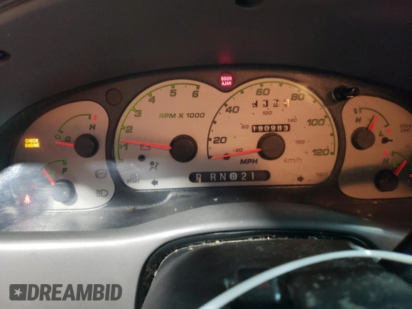 2003 Ford Ranger XL with VIN 1FTYR14VX3PA63879, listed as a Copart auction lot 51594555 with 190,983 mi miles and Salvage Title. Bid and sale history available at carsss.com. Image 9.