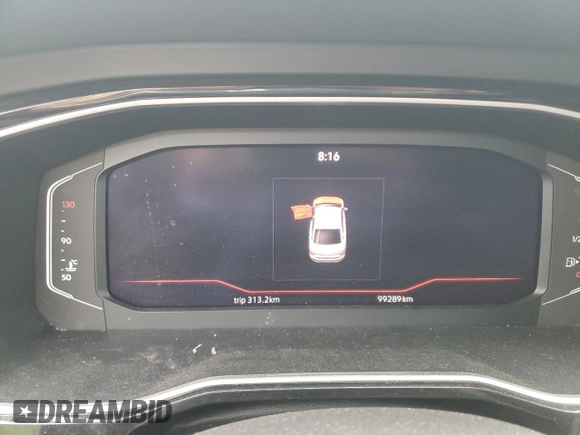 2021 Volkswagen Jetta GLI S with VIN 3VW6T7BU8MM019714, listed as a Copart auction lot 60979755 with 99,289 mi miles and Salvage title. Bid and sale history available at DreamBid. Image 9.