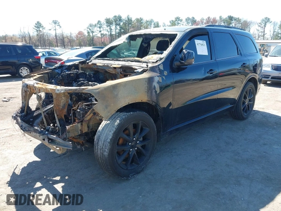 2017 Dodge Durango GT with VIN 1C4RDJDG2HC924037, listed as a IAAI auction lot 41794021 with Not Provided miles and . Bid and sale history available at carsss.com. Image 2.