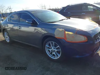 2014 Nissan Maxima 3.5 SV w/Premium Pkg with VIN 1N4AA5AP4EC488147, listed as a IAAI auction lot 41165771 with 44,113 mi miles. Bid and sale history available at carsss.com. Image 1.