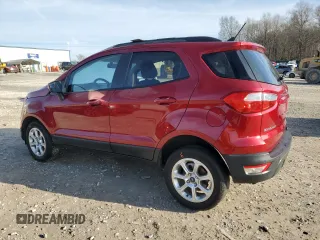 2019 Ford EcoSport SE with VIN MAJ6S3GLXKC253792, listed as a Copart auction lot 45158665 with 80,666 mi miles and Salvage Title. Bid and sale history available at carsss.com. Image 2.