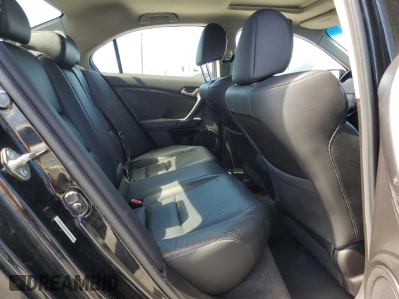 2010 Acura TSX with VIN JH4CU2F62AC009399, listed as a Copart auction lot 50808115 with 114,691 mi miles and Salvage title. Bid and sale history available at DreamBid. Image 11.