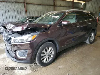 2016 Kia Sorento LX z VIN 5XYPGDA54GG077020, wystawiony jako Copart lot #59833065 z przebiegiem 81 656 mil mil oraz Szkoda całkowita • Salvage title. Historia ofert i sprzedaży dostępna na DreamBid. Obrazek 1.