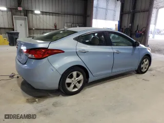 2013 Hyundai Elantra Limited with VIN KMHDH4AE9DU592262, listed as a Copart auction lot 51904215 with 115,947 mi miles and Salvage Title. Bid and sale history available at carsss.com. Image 3.