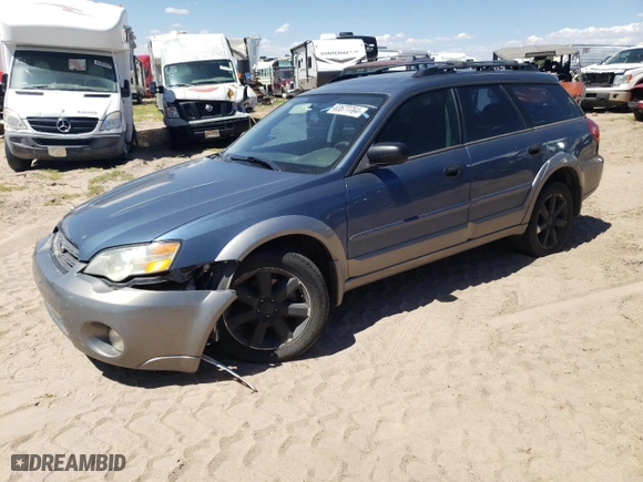 2006 Subaru Legacy Wagon Outback 2.5i with VIN 4S4BP61C367329464, listed as a Copart auction lot 63677764 with 176,802 mi miles and Salvage Title. Bid and sale history available at carsss.com. Image 1.