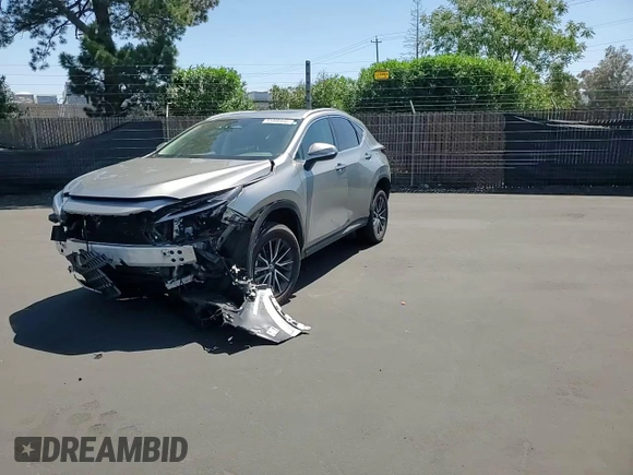 2024 Lexus NX 350h Premium with VIN 2T2GKCEZ8RC019377, listed as a Copart auction lot 55888845 with 26,001 mi miles and Salvage title. Bid and sale history available at DreamBid. Image 14.