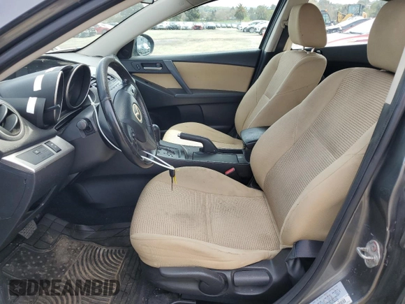 2012 Mazda 3 i Touring with VIN JM1BL1V73C1592150, listed as a Copart auction lot 50039815 with 111,193 mi miles and Salvage Title. Bid and sale history available at DreamBid. Image 7.