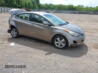 2013 Hyundai Elantra GLS with VIN 5NPDH4AE1DH287112, listed as a IAAI auction lot 42553078 with Not provided miles and . Bid and sale history available at DreamBid. Image 1.