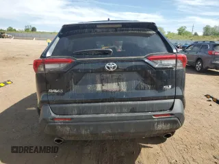 2022 Toyota RAV4 XLE Premium with VIN 2T3C1RFV2NC206720, listed as a Copart auction lot 56006435 with 40,537 mi miles and Salvage title. Bid and sale history available at DreamBid. Image 6.