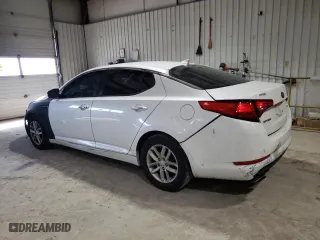 2013 Kia Optima LX with VIN KNAGM4A70D5338431, listed as a Copart auction lot 51904515 with 262,816 mi miles and Salvage Title. Bid and sale history available at carsss.com. Image 2.