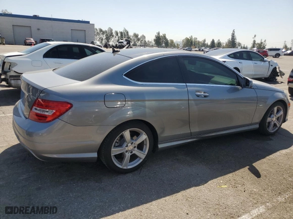 2012 Mercedes-Benz C-Class C 250 with VIN WDDGJ4HBXCF813135, listed as a Copart auction lot 52432185 with 110,028 mi miles and Clean Title. Bid and sale history available at carsss.com. Image 3.