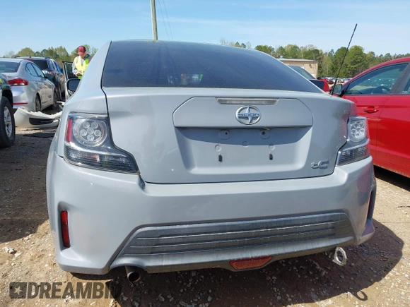 2014 Scion tC with VIN JTKJF5C78E3075164, listed as a IAAI auction lot 41922609 with 142,064 mi miles. Bid and sale history available at carsss.com. Image 17.