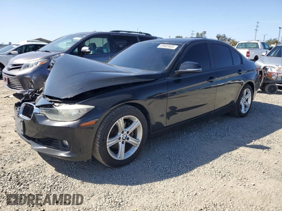 2013 BMW 3 Series 328i with VIN WBA3C1C58DF444907, listed as a Copart auction lot 49463935 with 103,258 mi miles and Salvage Title. Bid and sale history available at carsss.com. Image 1.