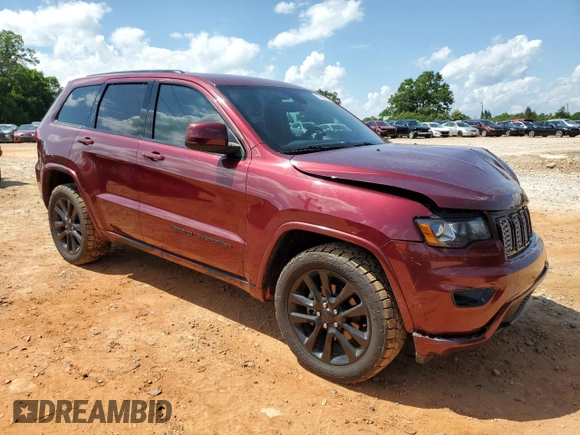 2017 Jeep Grand Cherokee Altitude with VIN 1C4RJEAG9HC702924, listed as a Copart auction lot 57897805 with 133,796 mi miles and Salvage title. Bid and sale history available at DreamBid. Image 4.