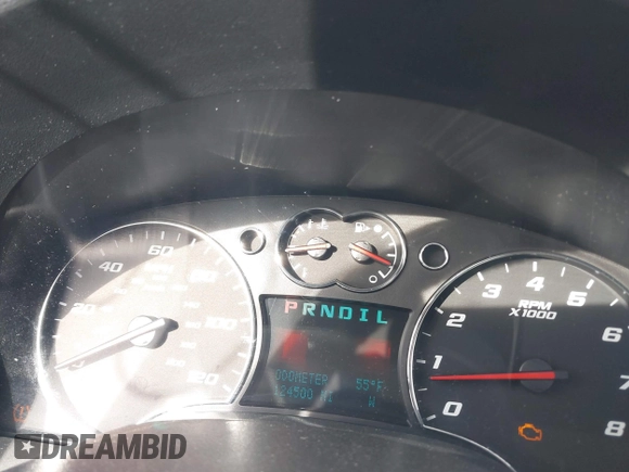 2009 Chevrolet Equinox LTZ with VIN 2CNDL83F196232422, listed as a IAAI auction lot 41798548 with 124,500 mi miles. Bid and sale history available at carsss.com. Image 7.