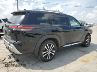 2024 Nissan Pathfinder Platinum z VIN 5N1DR3DK8RC212561, wystawiony jako Copart lot #54729585 z przebiegiem 46 647 mil mil oraz Tytuł czysty. Historia ofert i sprzedaży dostępna na DreamBid. Obrazek 3.