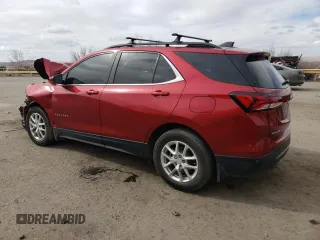2022 Chevrolet Equinox LT z VIN 3GNAXUEV9NL213882, wystawiony jako Copart lot #44521165 z przebiegiem 173 737 mil mil oraz Szkoda całkowita • Salvage title. Historia ofert i sprzedaży dostępna na DreamBid. Obrazek 2.