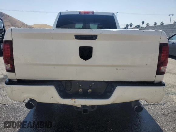 2014 Ram 1500 Tradesman with VIN 1C6RR6FTXES148936, listed as a Copart auction lot 60737645 with 109,798 mi miles and Salvage title. Bid and sale history available at DreamBid. Image 6.