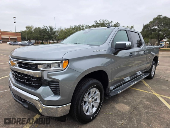 2024 Chevrolet Silverado 1500 LT with VIN 1GCPACEK6RZ190502, listed as a Copart auction lot 46338095 with 20,957 mi miles and Salvage Title. Bid and sale history available at DreamBid. Image 2.