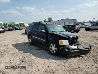 2004 GMC Envoy SLT with VIN 1GKDT13S342188670, listed as a Copart auction lot 59080825 with 334,233 mi miles and Salvage title. Bid and sale history available at DreamBid. Image 14.