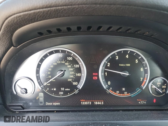 2011 BMW 7 Series 750Li xDrive with VIN WBAKC8C52BC432349, listed as a Copart auction lot 56072525 with 133,073 mi miles and Salvage title. Bid and sale history available at DreamBid. Image 9.