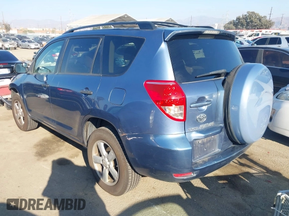 2007 Toyota RAV4 with VIN JTMZK33V375008665, listed as a IAAI auction lot 41353710 with 172,830 mi miles. Bid and sale history available at carsss.com. Image 3.