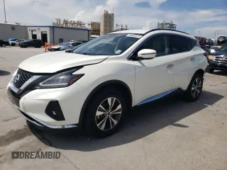 2023 Nissan Murano SV z VIN 5N1AZ2BSXPC103354, wystawiony jako Copart lot #60588575 z przebiegiem 51 150 mil mil oraz Szkoda całkowita • Salvage title. Historia ofert i sprzedaży dostępna na DreamBid. Obrazek 1.