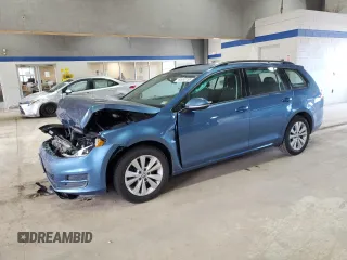 2017 Volkswagen Golf SportWagen S with VIN 3VW017AU6HM509488, listed as a Copart auction lot 44653155 with 142,962 mi miles and Clean Title. Bid and sale history available at carsss.com. Image 1.