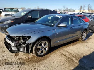 2012 Audi A6 3.0T Premium Plus with VIN WAUBGAFC9CN031991, listed as a Copart auction lot 39533474 with 112,346 mi miles and Salvage Title. Bid and sale history available at carsss.com. Image 1.