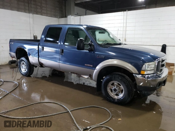 2004 Ford Super Duty F-250 XL with VIN 1FTNW21P84EE08444, listed as a Copart auction lot 73858064 with 192,888 mi miles and Clean Title. Bid and sale history available at carsss.com. Image 4.