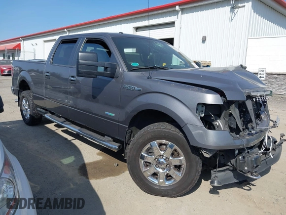 2014 Ford F-150 XL with VIN 1FTFW1ET5EFA77288, listed as a IAAI auction lot 42106634 with 74,582 mi miles. Bid and sale history available at carsss.com. Image 1.